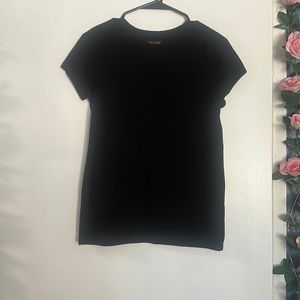 Plain black top, Kids 14/16